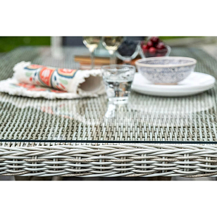 Обеденная группа 4SIS Неаполь, цвет бежевый для дачи Обеденная группа 4SIS Неаполь, цвет бежевый, садовая мебель