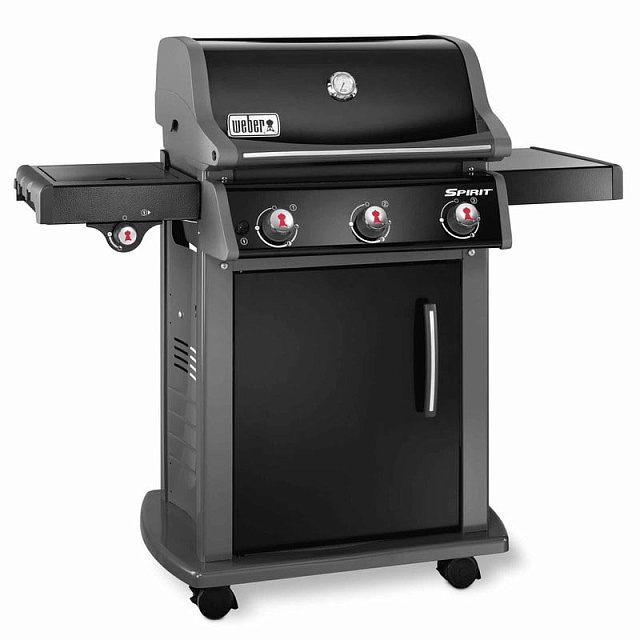 гриль газовый weber spirit e-320 original gbs, черный
