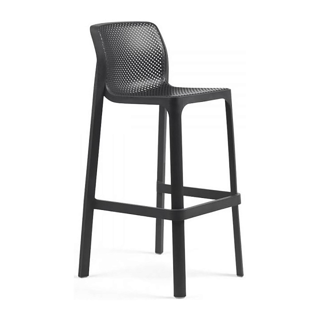 Стул барный Nardi Net Stool Цвет: антрацит 