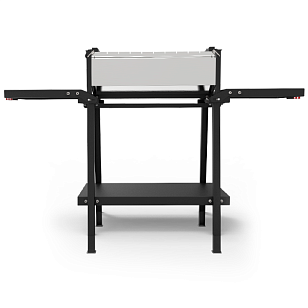 Мангал Grillver Kraftiks Silver на подставке для сада