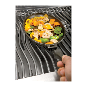 Чугунная сковорода со съемной ручкой Napoleon (овальная) для сада