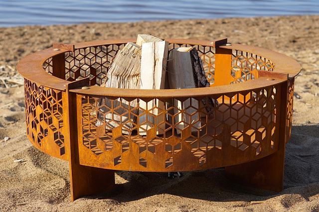 Декоративное кострище Grey Stone Kör Oxid 