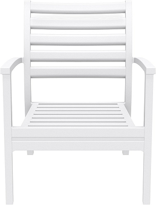 Кресло Siesta Contract Artemis XL Цвет: белый для дачи Кресло Siesta Contract Artemis XL Цвет: белый, садовая мебель