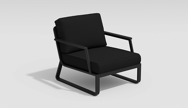 Лаунж зона Gardenini Voglie Карбон / Черный 