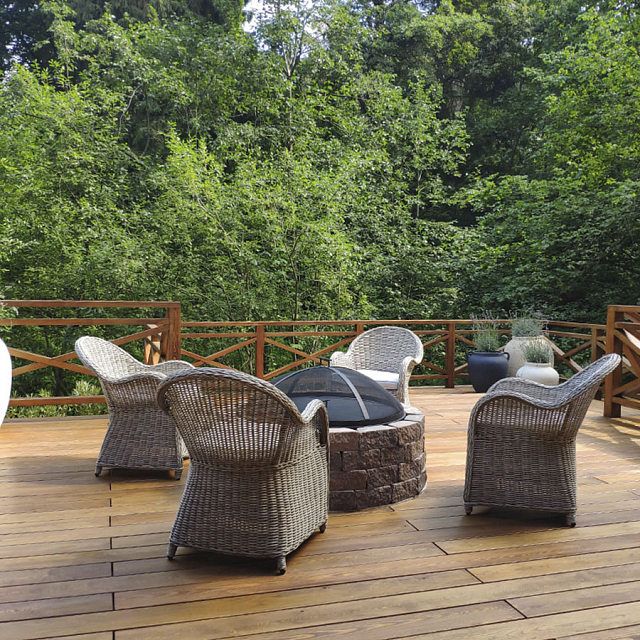 Чугунная чаша Concretika Старый город 