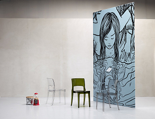 Стул Scab Design Isy Antishock Цвет: бесцветный, садовая мебель