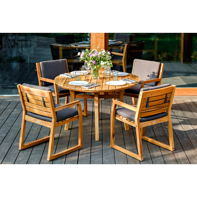 Обеденная группа Joygarden Modena Round на 4 персоны 