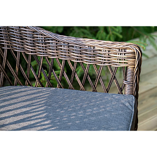 Обеденная группа 4SIS Сицилия, цвет коричневый, садовая мебель