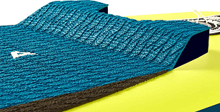 SUP-доска надувная Aqua Marina Hyper 12'6" S22 для серфинга SUP-доска надувная Aqua Marina Hyper 12'6" S22