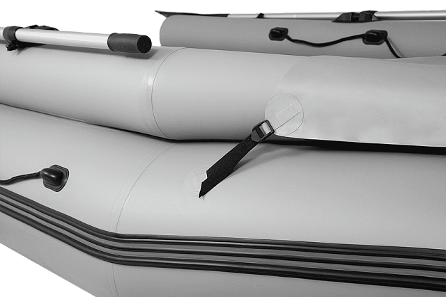 Лодка ПВХ Фрегат 390 F серая