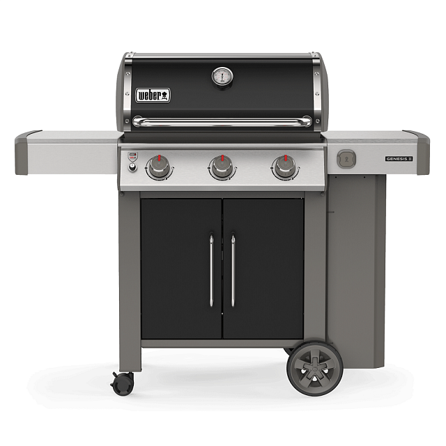 газовый гриль weber genesis ii e-315 gbs, черный