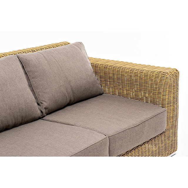 Диван 4SIS Боно трехместный Цвет: соломенный 