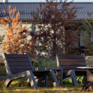 Уличное кресло Concretika C-lounge для сада и загородного дома Уличное кресло Concretika C-lounge, уличное оборудование