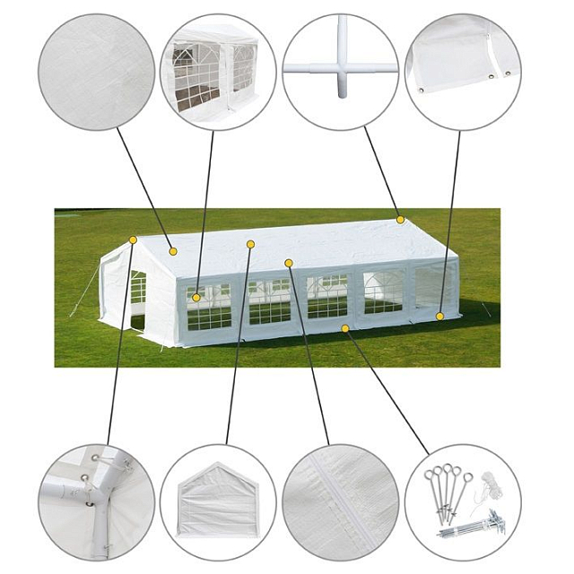 Шатёр-павильон Lite Tenda 5x10 