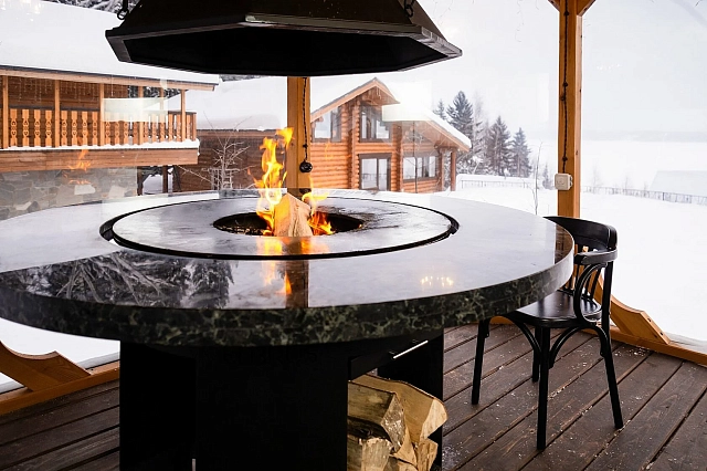 Гриль-очаг Elbrus Home Гималаи Ø149 (Cor-Ten)