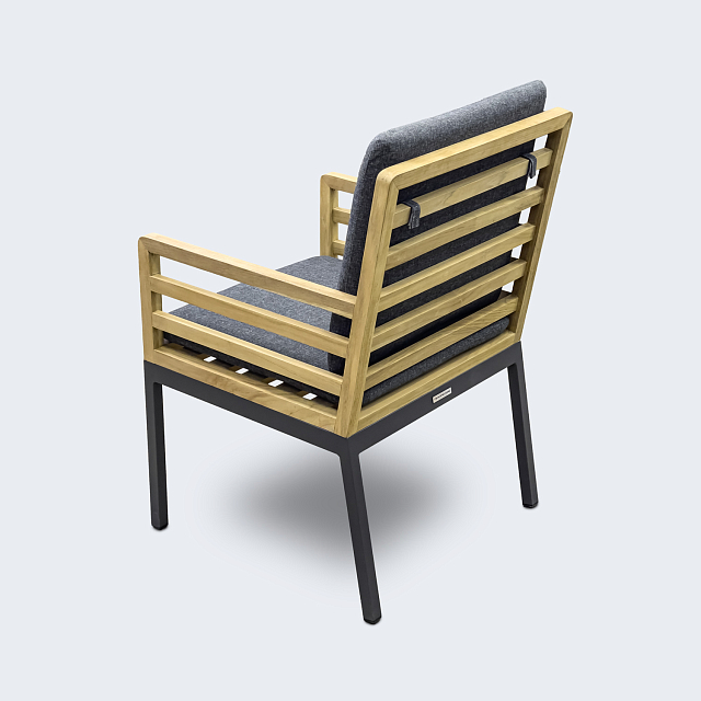 Стул Ideal Patio Egmont Цвет: карбон, чёрный 