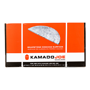 Камень тальковый полукруглый Kamado Joe (Classic Joe) для приготовления пищи Камень тальковый полукруглый Kamado Joe (Classic Joe) для сада