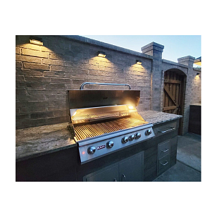 Гриль газовый Bull встраиваемый Brahma для сада