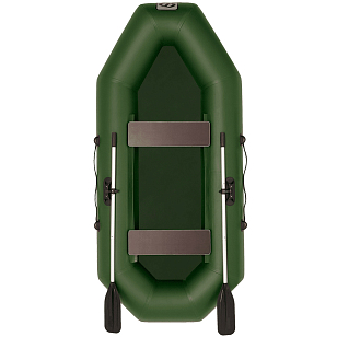 Лодка ПВХ Фрегат М-2 260 см зеленая для отдыха за городом Лодка ПВХ Фрегат М-2 260 см зеленая для хобби и пикника