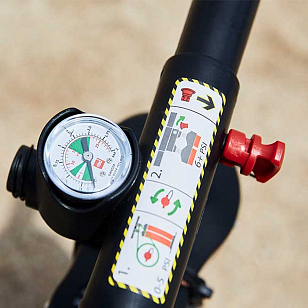 Насос для SUP-доски двойной RED PADDLE TITAN PUMP для серфинга Насос для SUP-доски двойной RED PADDLE TITAN PUMP