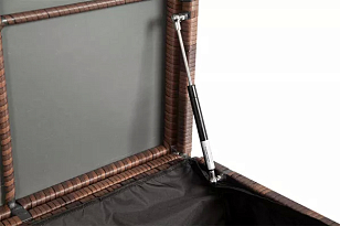 Плетёный сундук для хранения 4SIS Порту Цвет: коричневый, садовая мебель