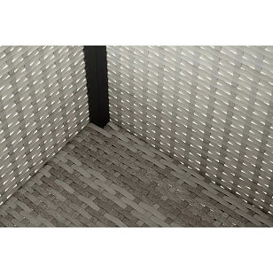 Кашпо 4SIS Лунго, цвет бежевый, уличное оборудование