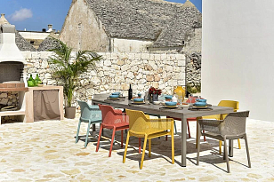 Стол раздвижной Nardi Rio 210 Цвет: тортора, садовая мебель