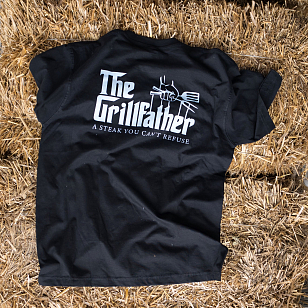 Одежда и аксессуары Футболка St.Tomato с двухсторонней печатью Grillfather XL/XXL для BBQ