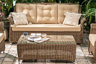 Стол кофейный плетеный Joygarden Opal, садовая мебель