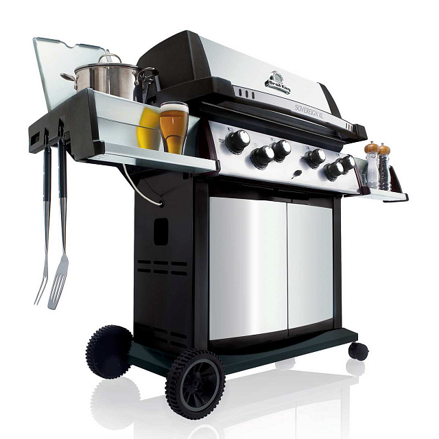 гриль газовый broil king sovereign xl90