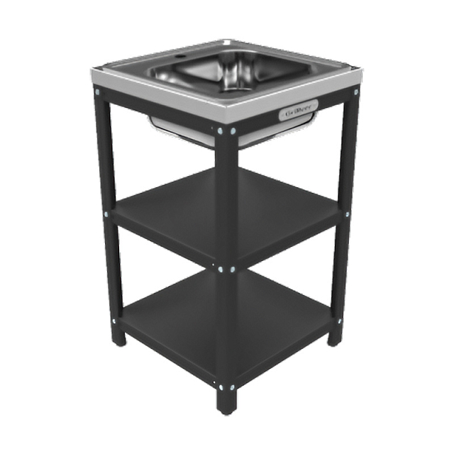 Стол разделочный Grillver Угловой с мойкой 500