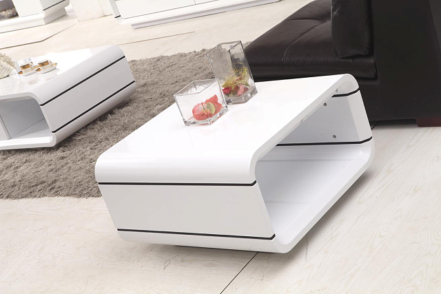 Столик журнальный Paoli Opus Quadro Цвет: белый