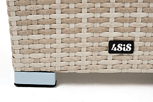 Кашпо 4SIS Капучино, цвет бежевый, уличное оборудование