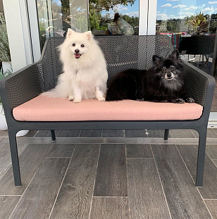 Диван Nardi Net Bench Цвет: антрацит, садовая мебель