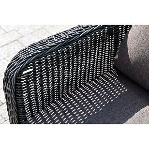 Лаунж зона 4SIS Гляссе, цвет графит, садовая мебель