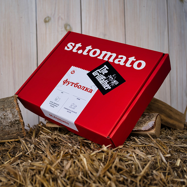 Одежда и аксессуары Футболка St.Tomato с двухсторонней печатью Grillfather M/L