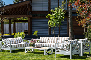 Диван Joygarden Mia трехместный для дачи Диван Joygarden Mia трехместный, садовая мебель