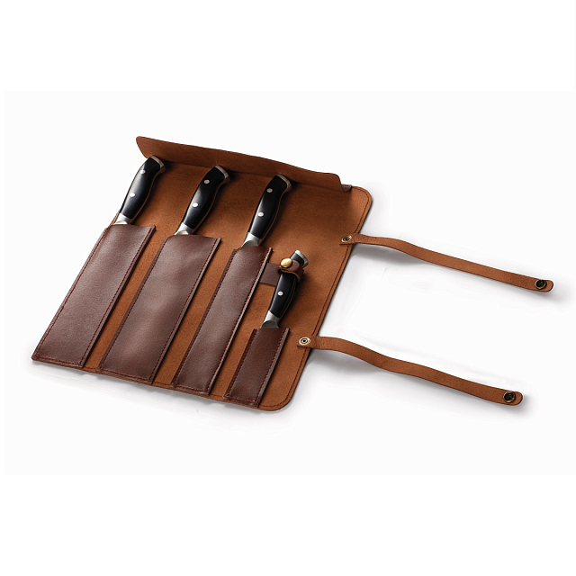 Кожаная скрутка Napoleon для ножей