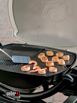 Чугунный противень для грилей Weber Q 2000-й серии для сада