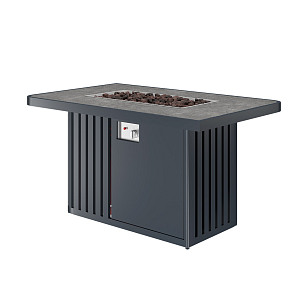 Стол-камин Kaminex Мерапи Черный, уличное оборудование