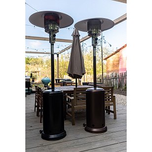 Уличный газовый обогреватель La Hacienda H1 All Black, уличное оборудование