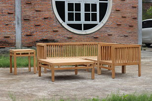 Комплект из тика Lite Carano, садовая мебель