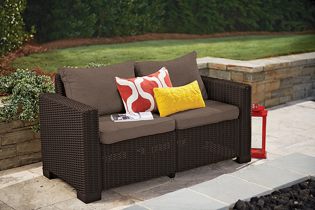 Диван Keter California 2 коричневый 