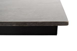 Стол 4SIS Каффе 140х70, цвет "серый гранит", садовая мебель