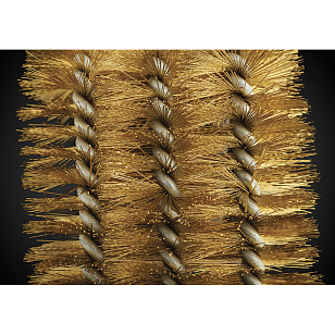 Щетка трехрядная Napoleon для чистки решеток гриля с латунным ворсом