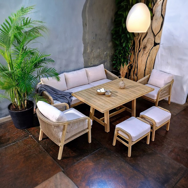 Лаунж зона Joygarden Rimini L со столом 150 см 