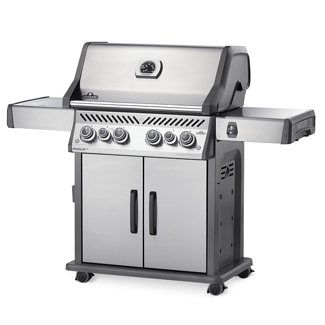 гриль газовый napoleon rogue 525 se (стальной, с ик горелкой 3/3)