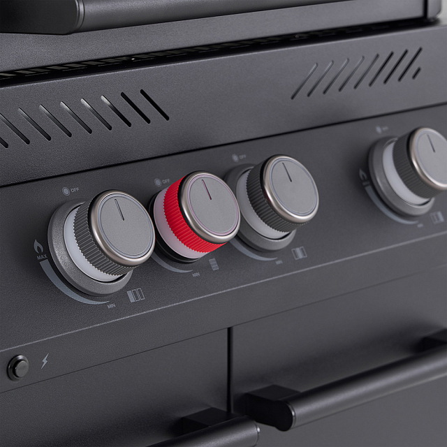 газовый гриль primeliner g class 3b basic черный