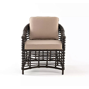 Кресло 4SIS Блисс, цвет бронзовый, садовая мебель