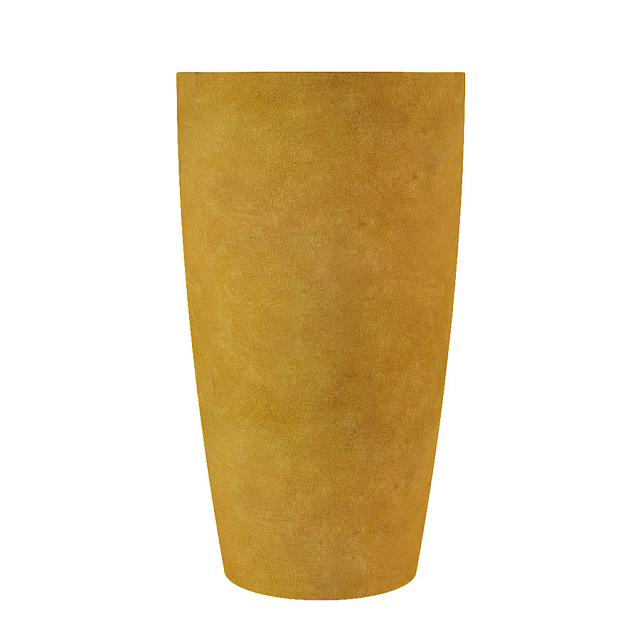 Кашпо Concretika Conus Gold 